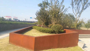 黔南耐候钢挡土墙